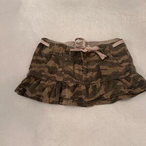 YMI Camo Micro Skirt